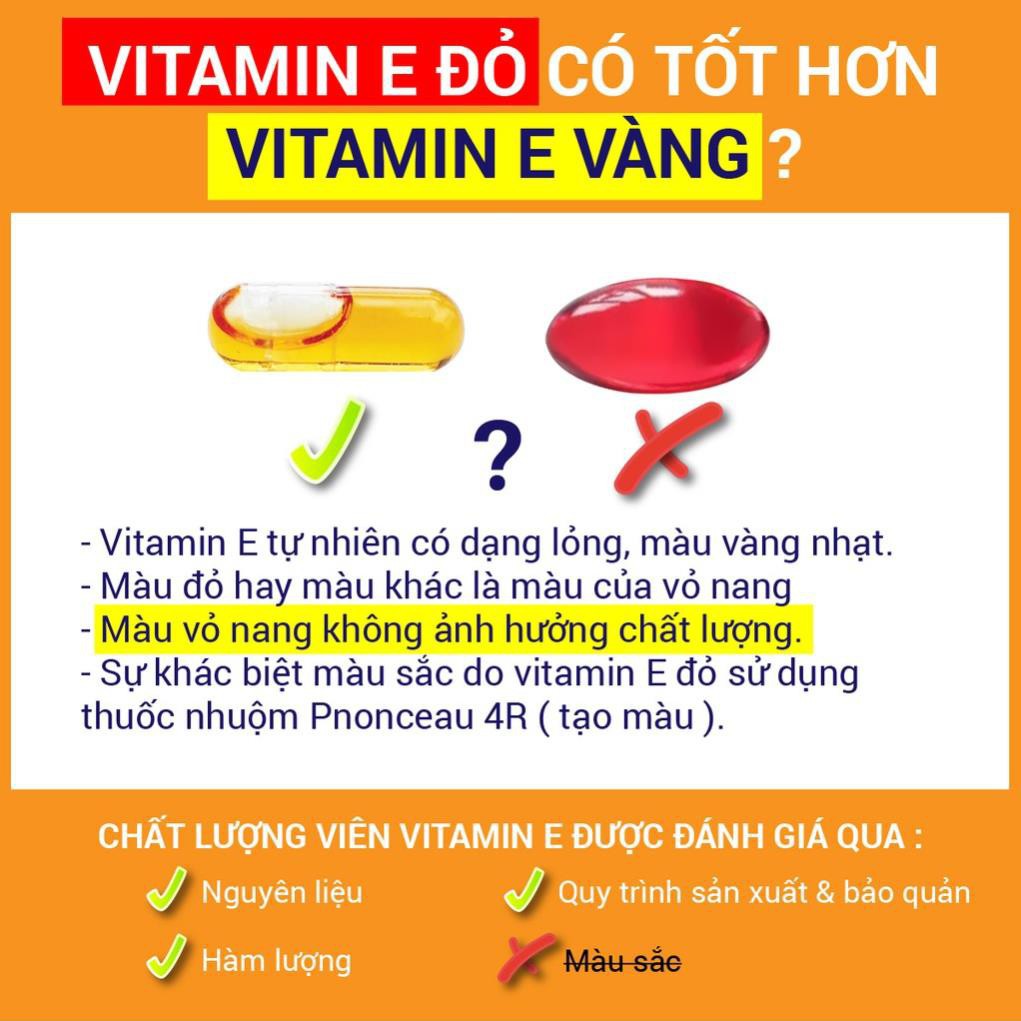 Vitamin E 400IU Tự nhiên Nhật Bản Ecap - Đẹp Da, Chống Lão Hóa | Thế Giới Skin Care