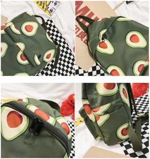 Balô vải canvas cao cấp Avocado
