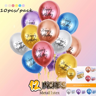 Set 10 bong bóng 30.48 cm trang trí tiệc sinh nhật đẹp mắt