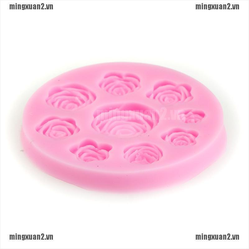 1 Khuôn Làm Bánh Hình Bông Hoa Bằng Silicone