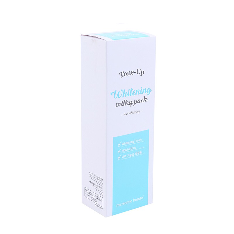 Kem tắm trắng da mặt và toàn thân Mersenne Beaute Tone Up Whitening Milky Pack 200ml