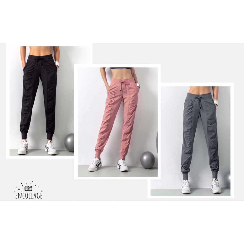 Quần Jogger Nữ Gym Thun Nhún Cao cấp