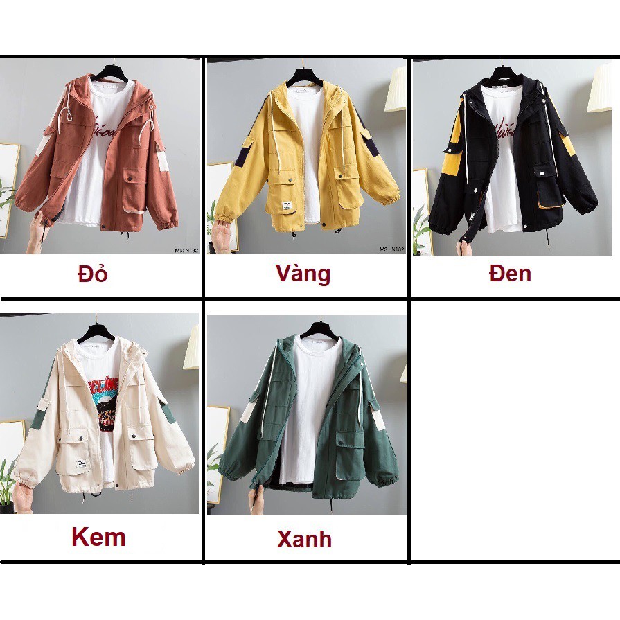 Áo Khoác Nữ Kaki Hộp 6 Túi Thời Trang Cao Cấp PANDA - KA03 - MUA NGAY