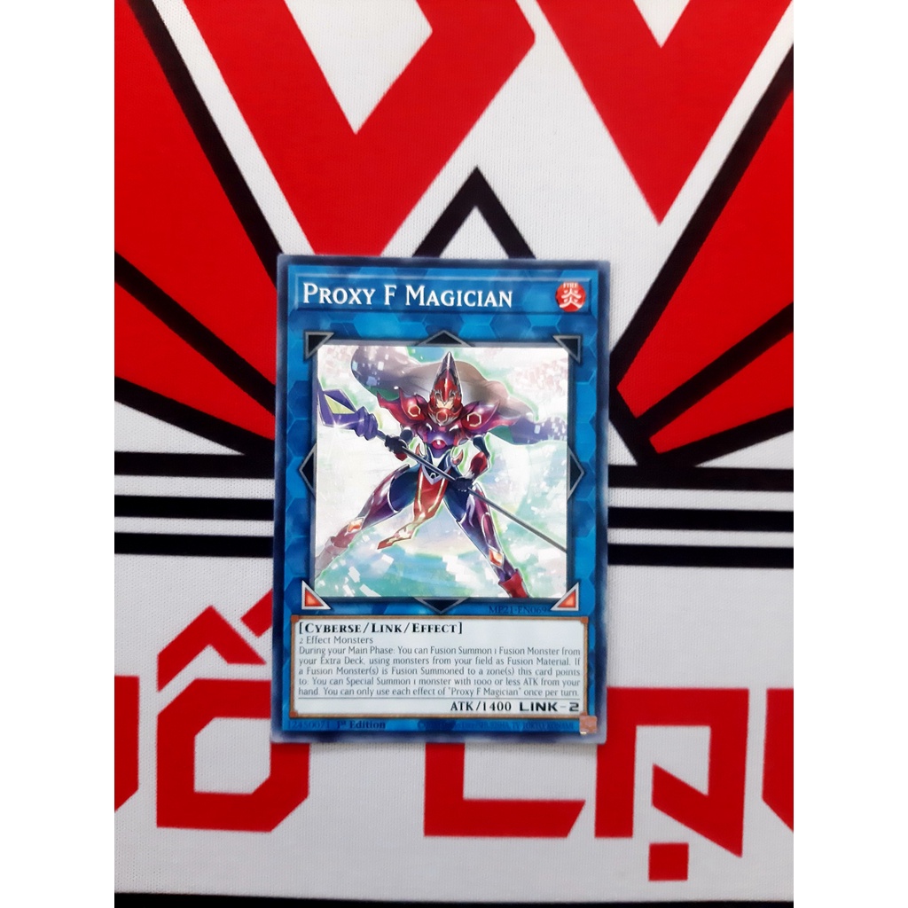 Thẻ Bài Mint90 Yugioh Link Proxy F Magician - MP21-EN069 - Common