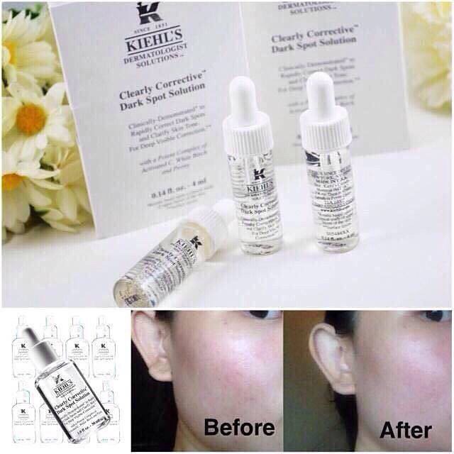 [ Sample - 4ml ] Tinh chất trắng da, thâm nám Kiehl’s Clearly Corrective Dark Spot Solution Serum Kiehl's