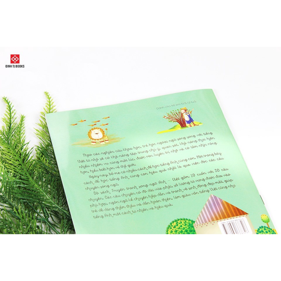 Sách thiếu nhi - Nuôi dưỡng tâm hồn - Truyện tranh song ngữ Anh-Việt
