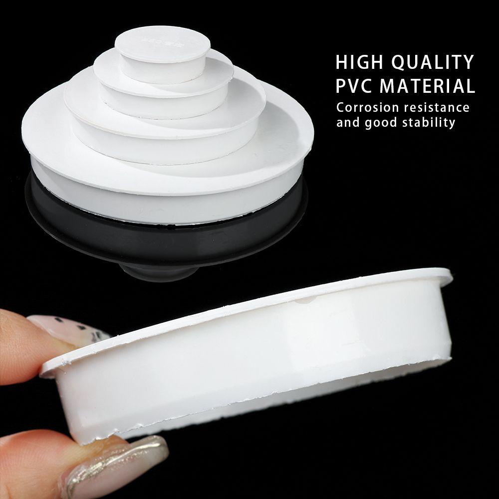 3 / 5 / 10 Nắp Nhựa PVC Tròn Đậy Ống Nước Tiện Dụng