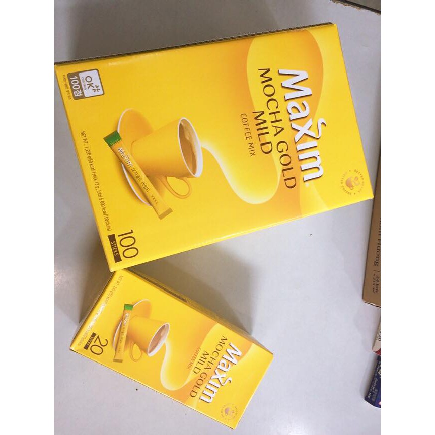 cà phê maxim hq 100 gói