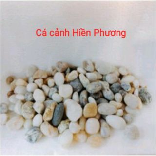 1KG - Sỏi tự nhiên trang trí hồ cá, hồ thủy sinh.