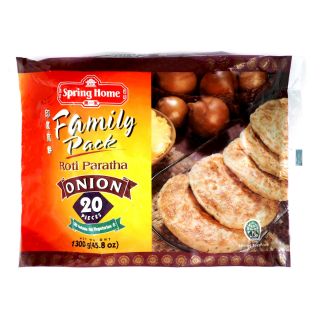 Combo 5 Bịch Bánh Roti Paratha Onion 325gr*5B/ Bánh Mì Tươi Vị Hành/ Bánh Mì Mã Lai - Nhập Khẩu Chính Hãng