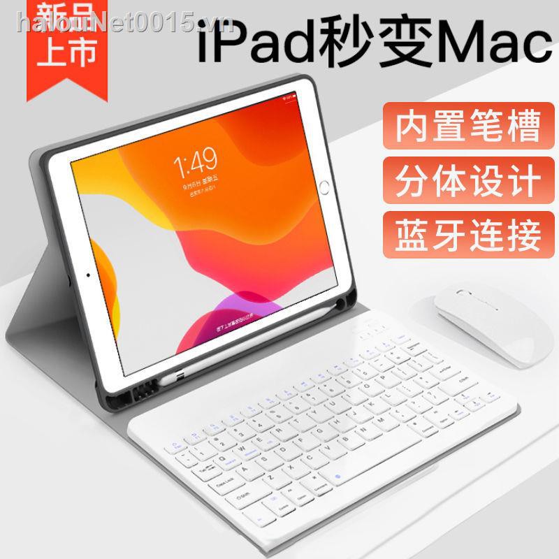 Bao Da Kèm Bàn Phím Không Dây Cho Ipad 8th Generation 10.2 Inch Air3 9.7 Mini
