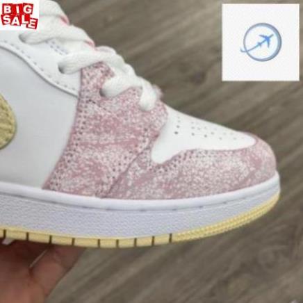 Giày Nike Hồng Cổ Thấp,Nike Air Jordan 1 JD 1 Low Hồng Full Box Full Bill _mi9 : ! "