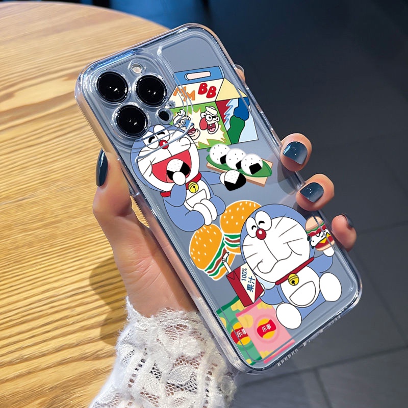 Ốp Điện Thoại TPU Gel Đệm Khí Chống Rơi Hình Doraemon Cho Samsung Galaxy A33 A53 A73 5G A32 A52 A72 A31 A51 A71 A23