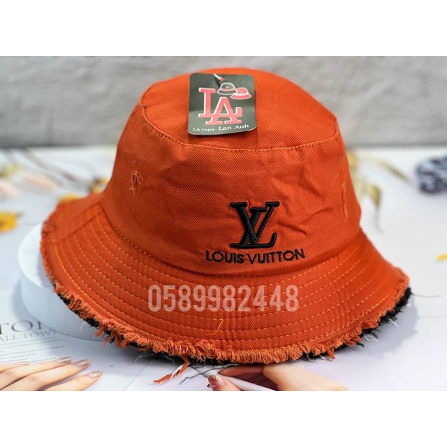 [Ảnh thật] Mũ bucket tai bèo tưa rua vành thêu chữ nhiều màu lạ cực chất bụi cá tính trẻ trung nam nữ (Siêu rẻ 1996)