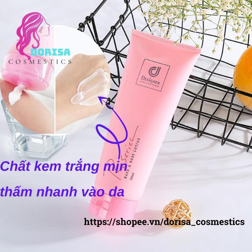 Dưỡng thể hương nước hoa Designer Collection R-Series Hand and Body lotion 200ml