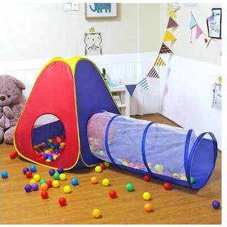 Lều Đường Hầm 2 Trong 1 Cho Bé