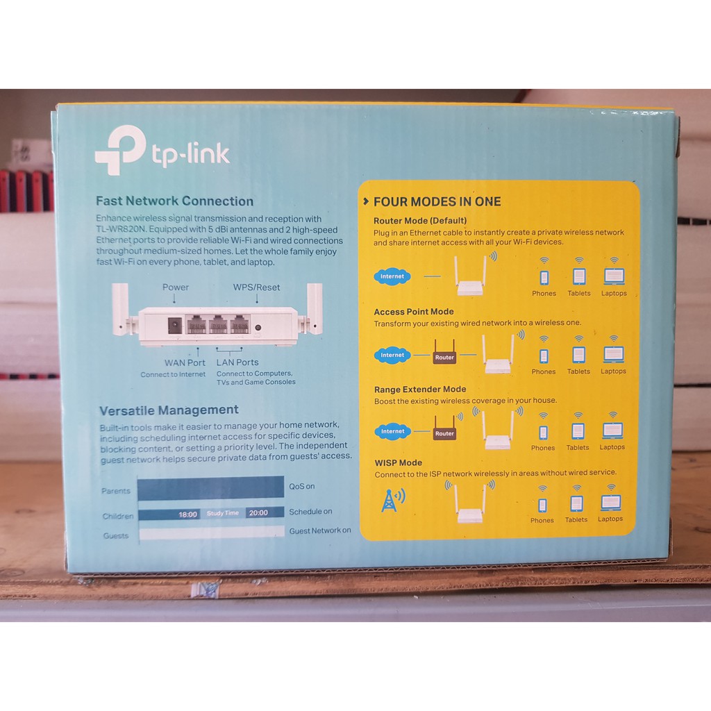 Bộ phát 2 râu Tplink TL - WR820N | BigBuy360 - bigbuy360.vn