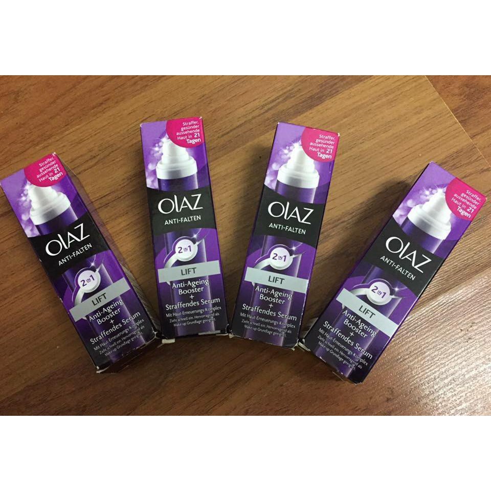Serum Olaz 2in1 chống nhăn và cung cấp huyết thanh chống lão hoá hiệu quả