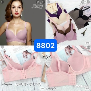 Áo ngực bigsize nữ bản to chống chảy xệ, Áo lót big size nâng ngực Thái Lan Anny 8802