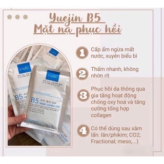 Mặt nạ cấp ẩm, phục hồi da Yuejin B5
