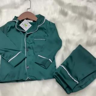 Bộ Pijama Cho Bé Trai Bé Gái Chất Lụa Cao Cấp, Đồ Ngủ Cho Bé Từ 6-28 KgĐồ Bộ Pijama Cho Bé Trai Bé Gái Chất Lụa Cao Cấp,