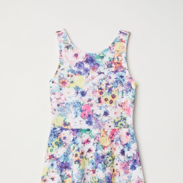 Váy Hm cotton cho bé gái sz đại