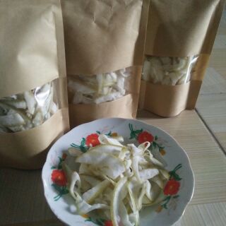 Combo 1,5kg chuối sấy + 200g vỏ bưởi sấy dẻo nhà làm