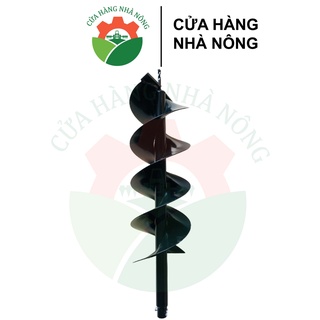 Mũi khoan đất đôi 10/15/20/25/30 cm cao cấp