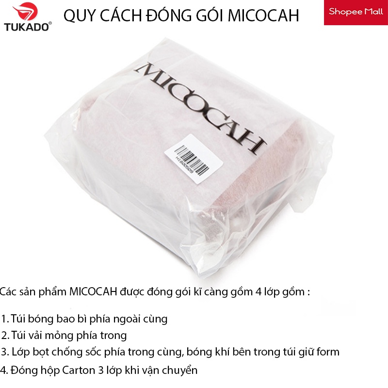 Túi Xách Nữ Đeo Chéo Kẹp Nách Chính HãngMICOCAH Dáng Công Sở Thời Trang Sang Trọng Thanh Lịch Chất Cực Đẹp MC28 -Tukado