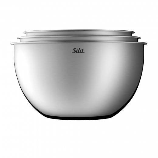 Set 3 âu trộn inox silit