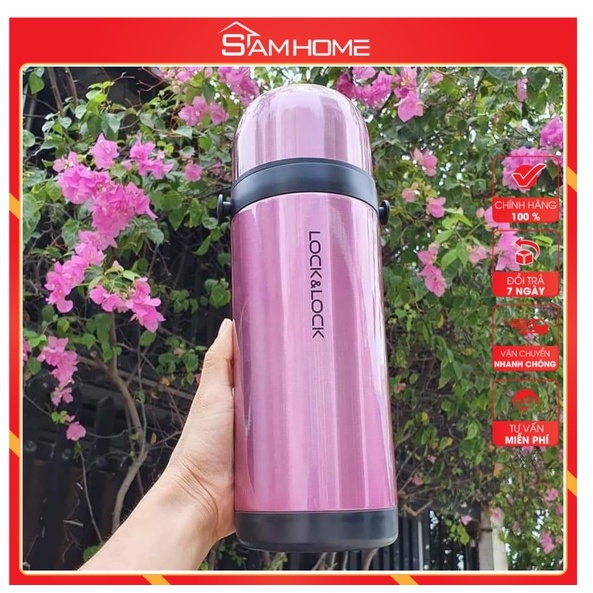 Bình Giữ Nhiệt Cao Cấp Lock&Lock LHC4153 LHC1439 1000ml, LHC6800FU 500ml - Hàng Chính Hãng