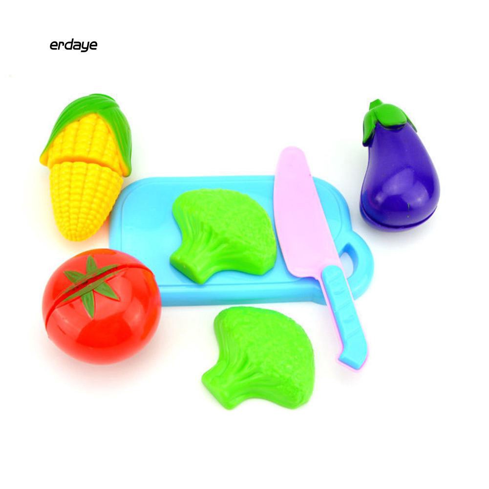 Bộ đồ chơi cắt trái cây bằng nhựa cho bé