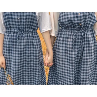VÁY YẾM KẺ CARO HÀN QUỐC