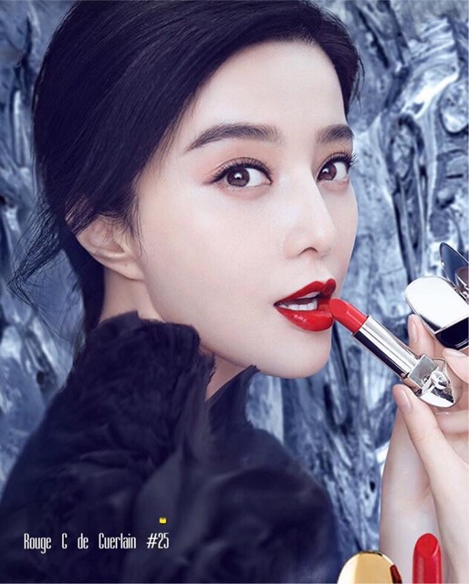 Son Guerlain Rouge vỏ đỏ,son màu đỏ tươi #25 Garconne