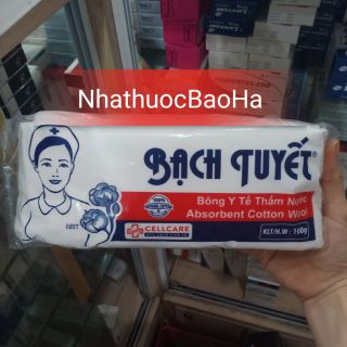 Bông y tế thấm nước BẠCH TUYẾT 100G