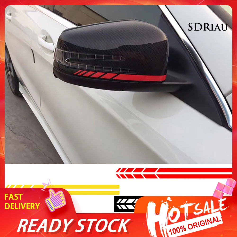 Set 4 Miếng Dán Trang Trí Gương Chiếu Hậu Ô Tô