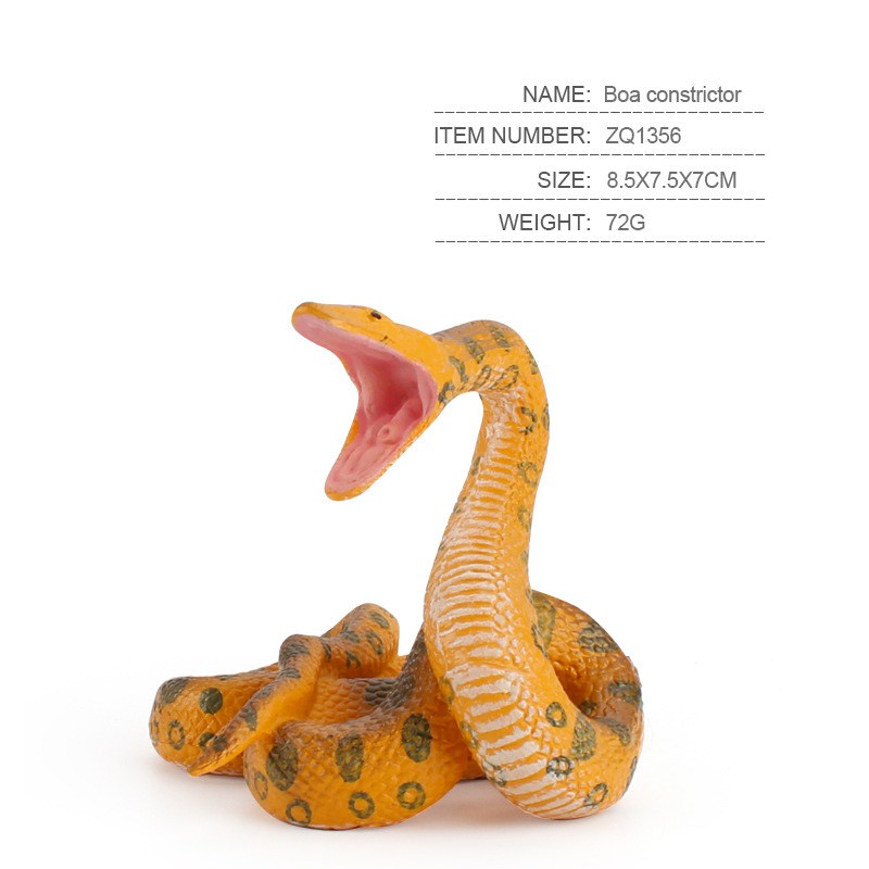 Mô Hình Rắn Hổ Mang Đồ Chơi Nhiều Màu Cho Bé