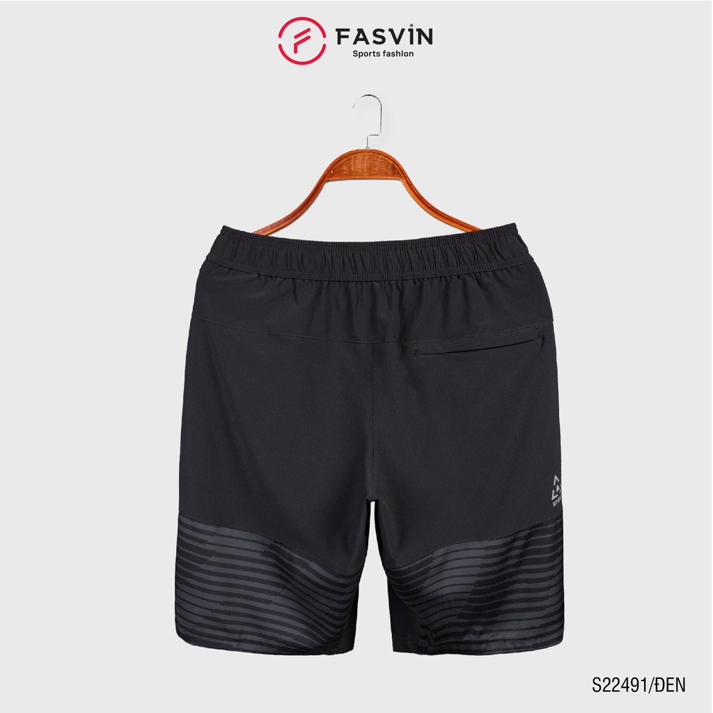 Quần short thể thao nam Fasvin S22491.HN chất liệu cao cấp mềm mịn thoải mái