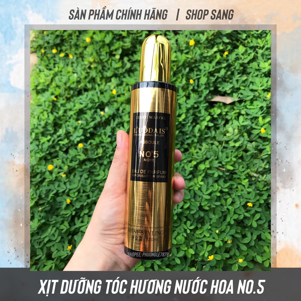 Xịt Dưỡng Tóc Hương Nước Hoa No5