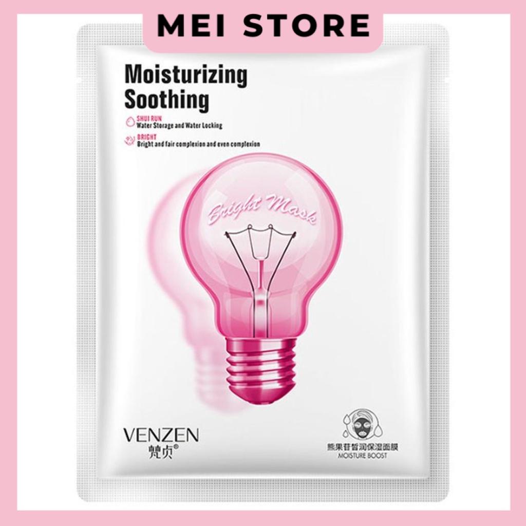 Mặt nạ nội địa Moisturizing Soothing VENZEN Bóng Đèn