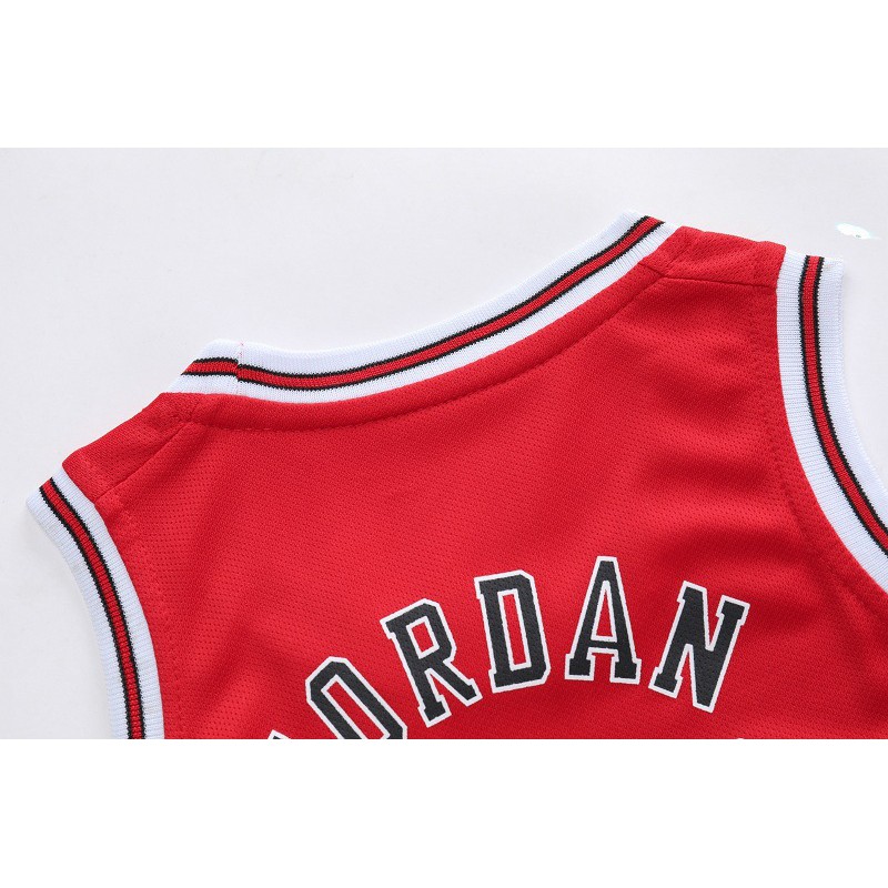 Bộ áo liền quần phong cách bóng rổ in số áo Kobe/ Jordan/ James/ Irving/ Jersey thời trang cho bé sơ sinh