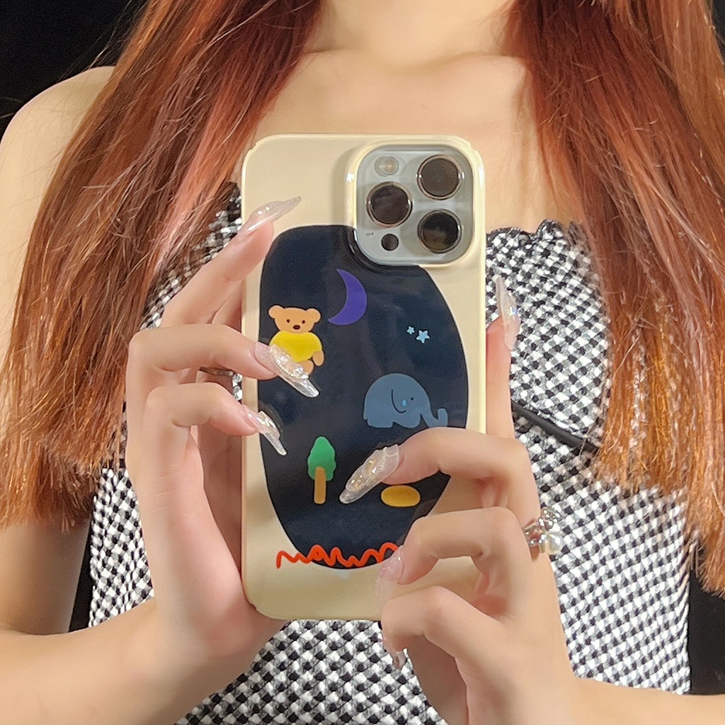 Ốp Điện Thoại Cứng In Hình Sở Thú Cho IPhone X Xs Xr Xsmax 11 11Pro 11ProMax 12 12Pro 12ProMax 13 13Pro 13ProMax