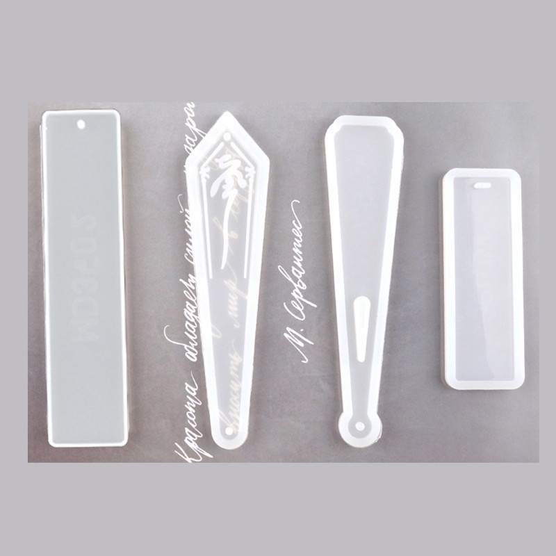 Khuôn Silicone Hình Chữ Nhật Làm Thanh Đánh Dấu Sách