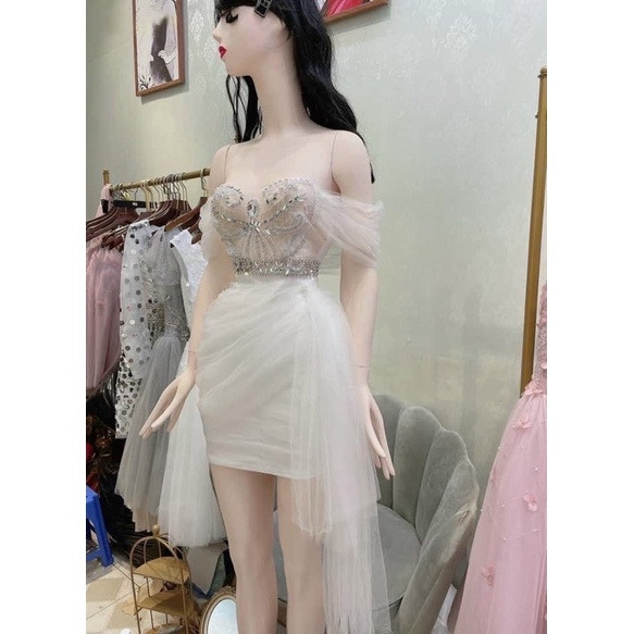 ĐẦM BODY LƯỚI NHÚNG KẾT Đ-Á full size S/M/L