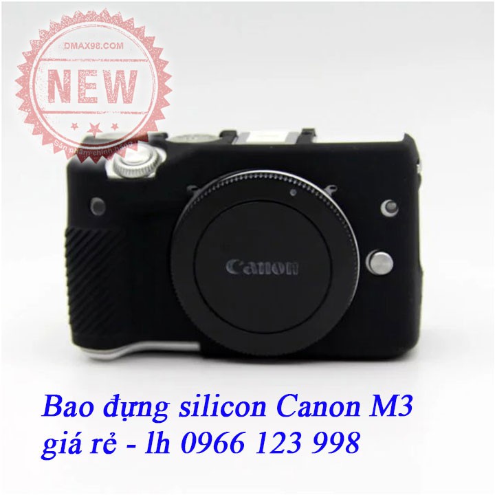 Bao silicon đựng máy ảnh Canon M10, M50, M100, M3