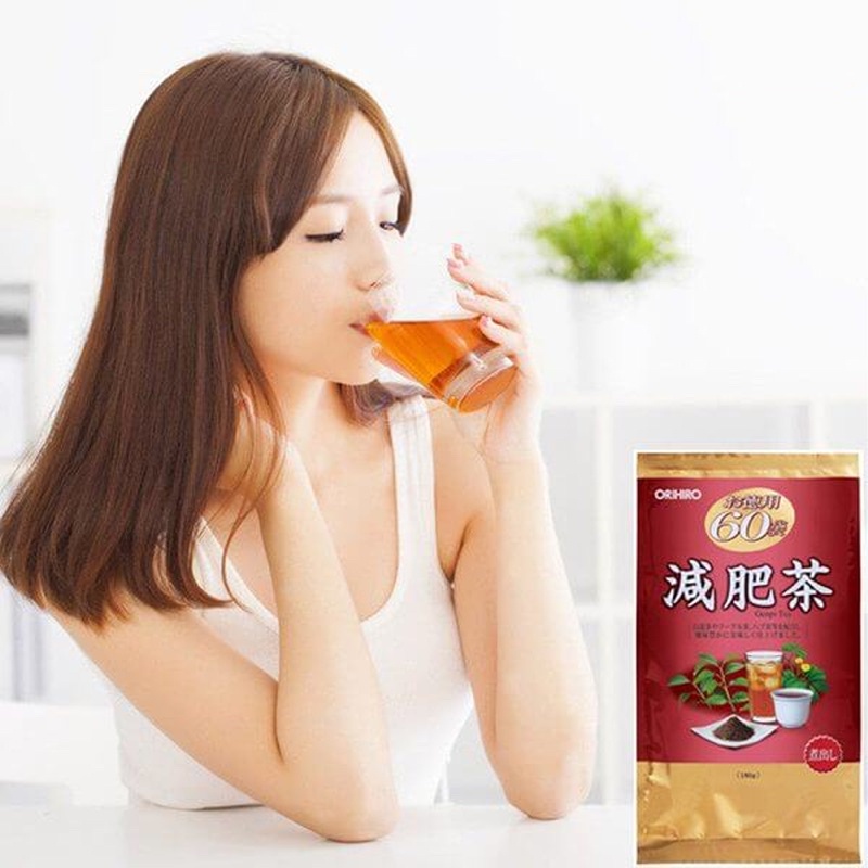 Trà Genpi Orihiro Nhật Bản Hỗ Trợ Giảm Béo, Mỡ Bắp Tay và Đùi, Chống Oxy Hoá