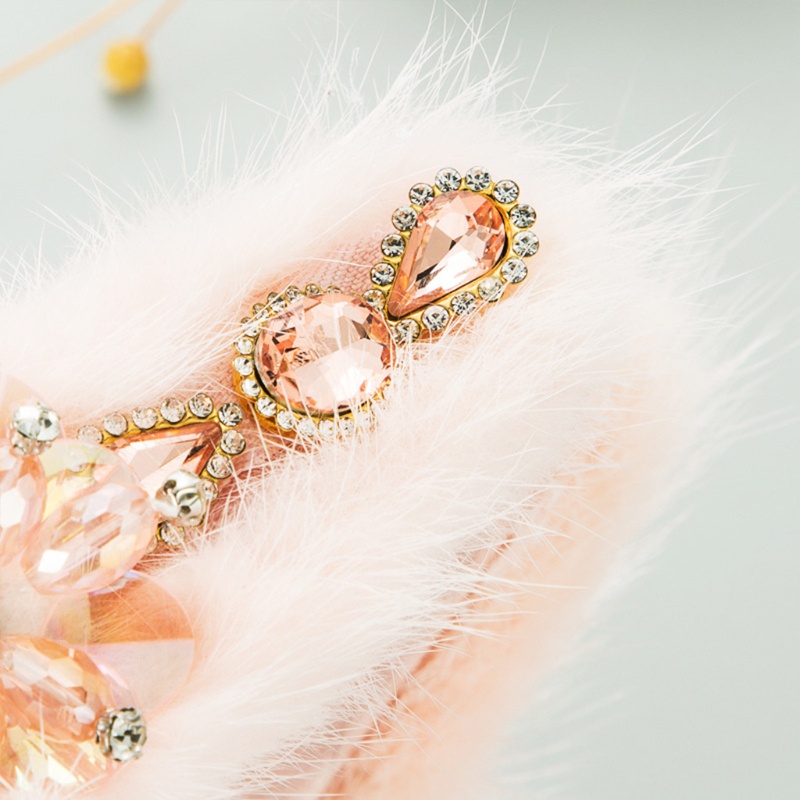 Băng Đô Cài Tóc Đính Pha Lê Nhân Tạo Phong Cách Baroque Banda