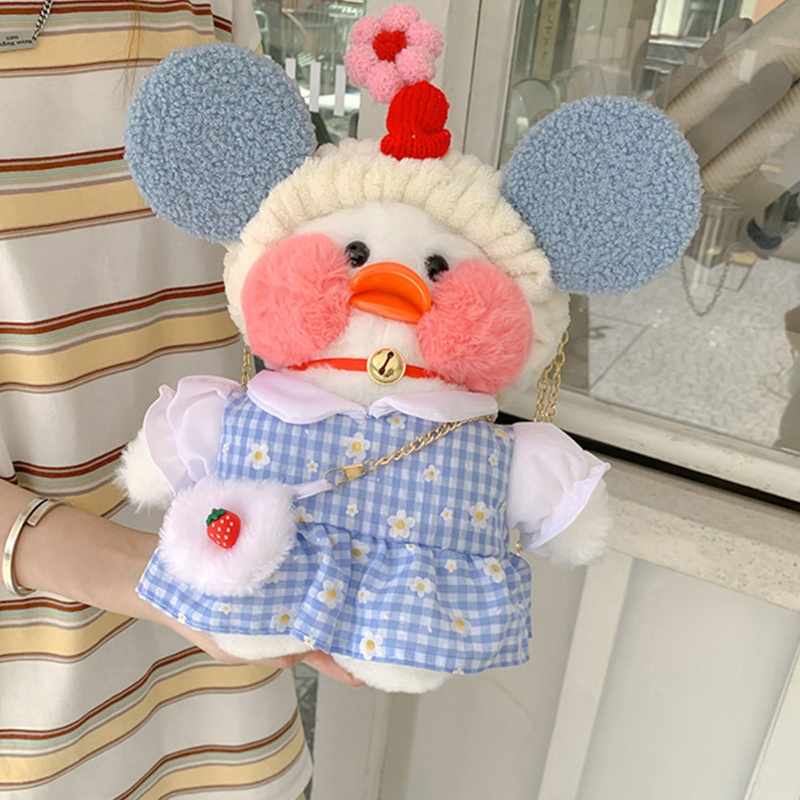 Túi Đeo Chéo Hình Vịt Nhồi Bông Xinh Xắn Dành Cho Nữ