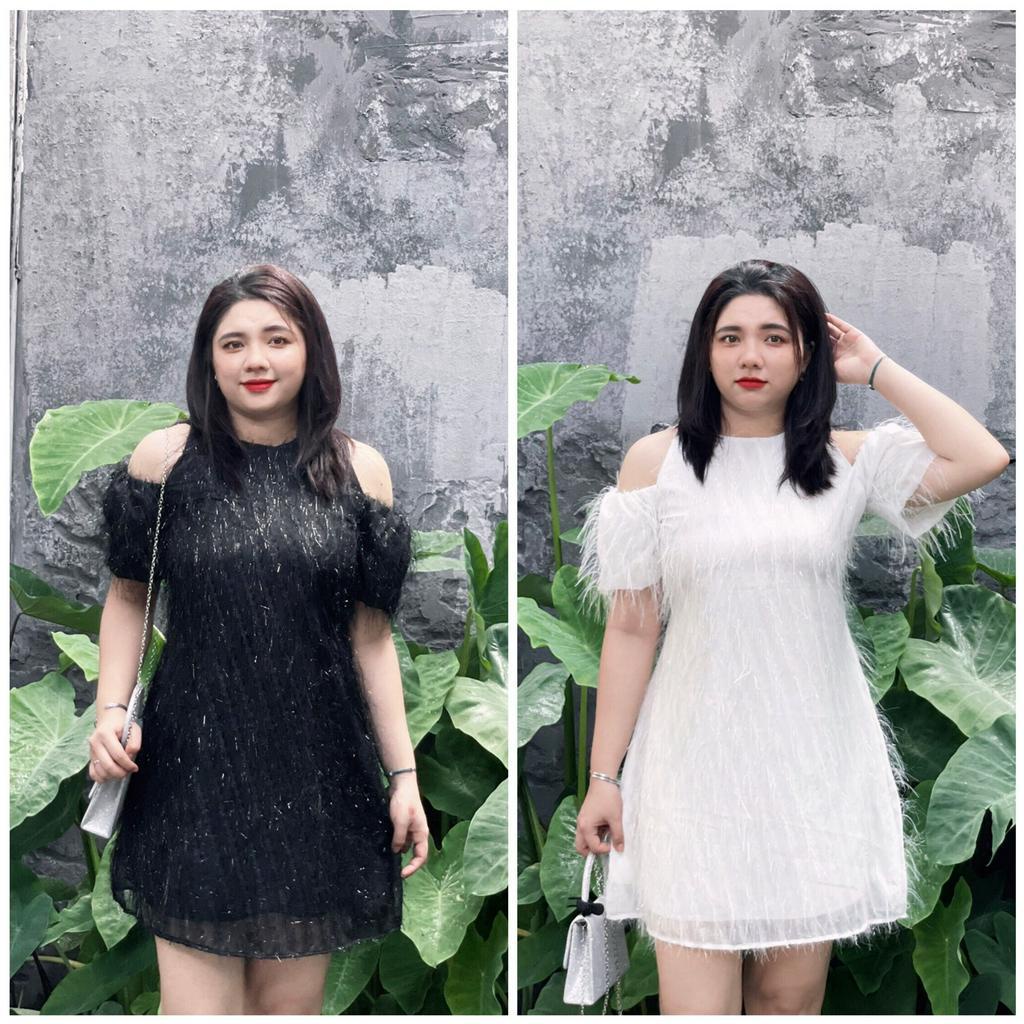 ĐẦM CHỮ A LÔNG VŨ KHOÉT VAI 2M