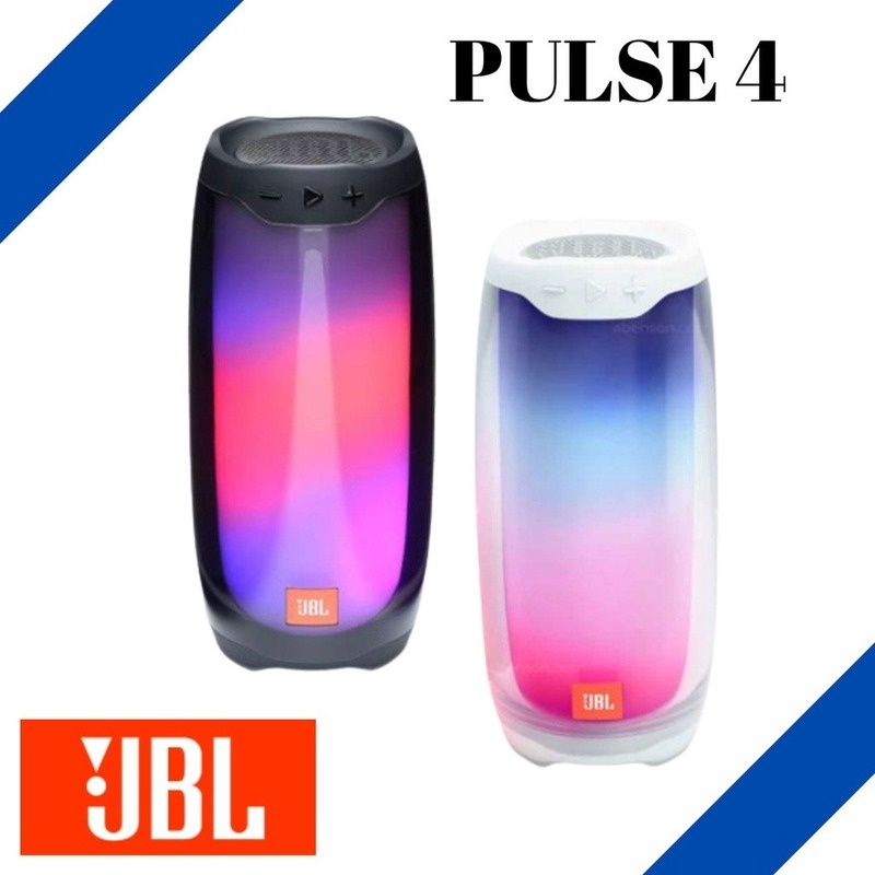 Bộ Loa Bluetooth Không Dây JBL Pulse 4 20W IPX7 Chống Nước Chuyên Dụng Kèm Phụ Kiện